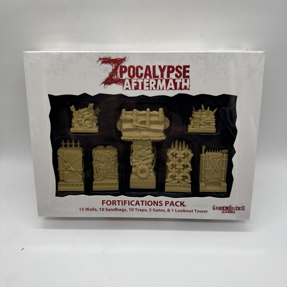 Greenbrier Games Zpocalypse Aftermath Fortifications Pack GNG0013 New